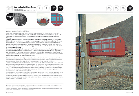 Brendeland & Kristoffersen. Svalbard Housing. Longyearbyen. Norway